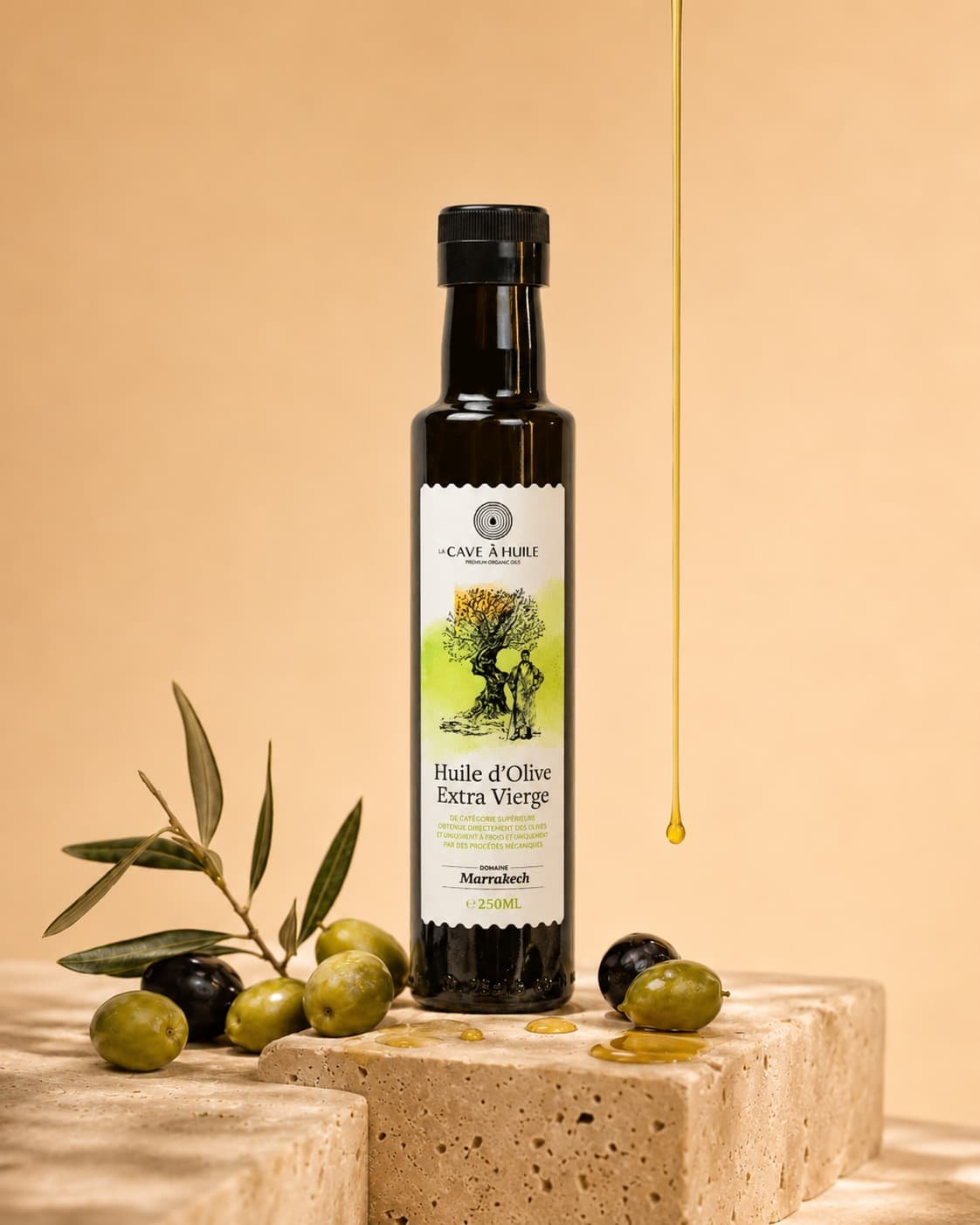 huile d'olive extra vierge maroc