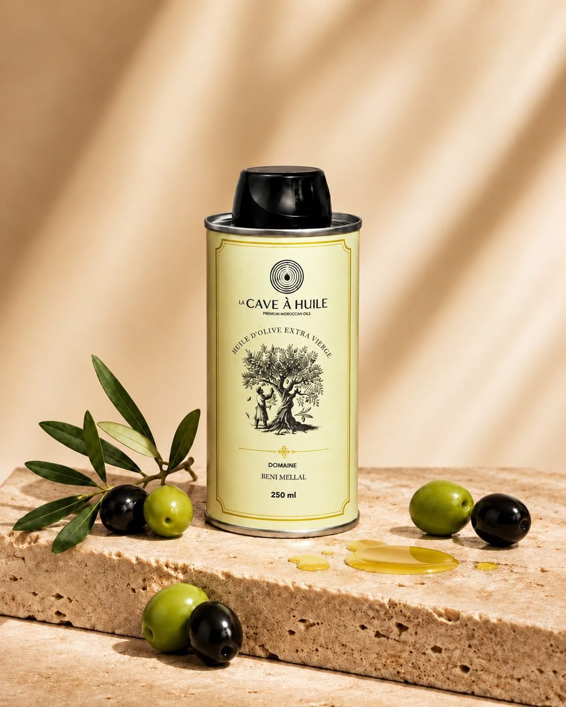 Huile d'olive maroc