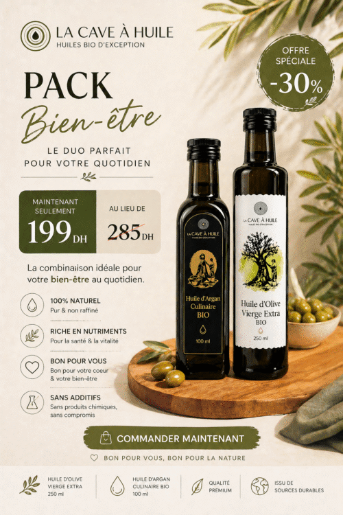 huile d’argan bio Maroc