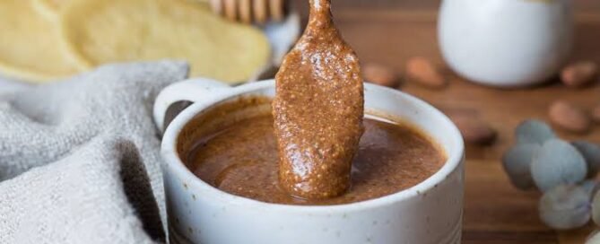 Pot d'amlou beldi artisanal 100% amandes et miel pur